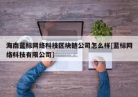 海南蓝标网络科技区块链公司怎么样[蓝标网络科技有限公司]